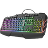 Tastatura Trust GXT 881 ODYSS, semi-mecanica, neagra