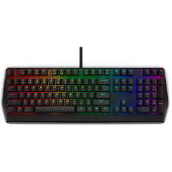 Tastatura Dell Alienware AW410K, RGB, neagra