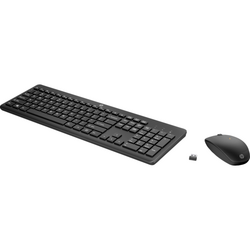 Kit tastatura si mouse HP 235WL, wireless, negru