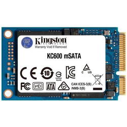 SSD Kingston KC600, 256GB, mSATA