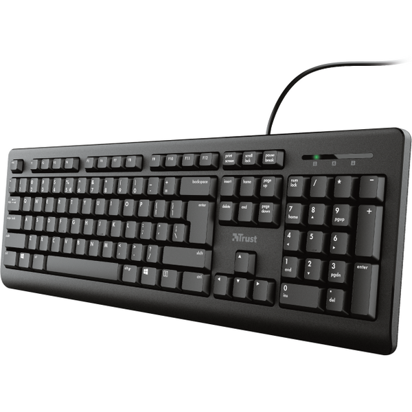 Tastatura Trust Primo, wired, negru