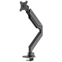 Neomounts by Newstar Select NM-D775BLACK full motion desk mount for 10- 32" monitor screen, height adjustable (gas feather) - black  Specifications General Min. screen size*: 10 inch Max. screen size*: 32 inch Min. weight: 1 kg Max. weight: 16 kg Screens: