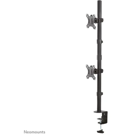 Suport Monitor de Birou Dual, Neomounts by Newstar FPMA-D550DVBLACK, 10" - 32", VESA 100x100, suporta pana la 8kg, negru