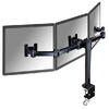 Suport Monitor de Birou Triplu, Neomounts by Newstar FPMA-D960D3, 10" - 21", VESA 100x100, suporta pana la 6kg, negru