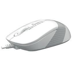 Mouse A4tech FM10, cu fir, alb