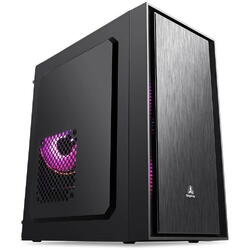 Desktop PC Horizon, AMD Ryzen™ 5 3400G with Radeon™ RX Vega 11 Graphics, RAM 1x 8GB 2666 DIMM DDR4, Solid State Drive SSD intern ADATA Ultimate SU650 2.5 256GB SATA3, PSU 500W, Porturi: 1x 120mm (inclus), 2x USB 2.0, HD Audio, microATX / Mini-ITX, sloturi