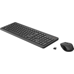 Kit tastatatura si mouse HP 330, wireless, negru