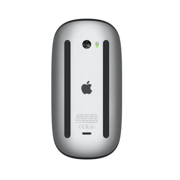 Mouse Apple Magic Mouse (2022) Multi-Touch Surface, wireless, Black