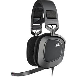 Casti Gaming cu microfon Corsair HS80 Surround 7.1, 20Hz - 40 kHz, 32ohm, 116db, driver 50mm, negru