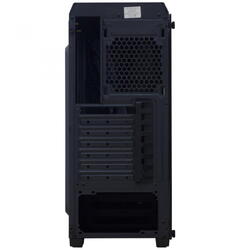 Carcasa Spacer Flash, ATX, MidTower, Gaming, fara sursa, sticla securizata, USB 2.0 x 2, USB 3.0 x 1, PSU shroud, black „SPCS-GC-FLASH”