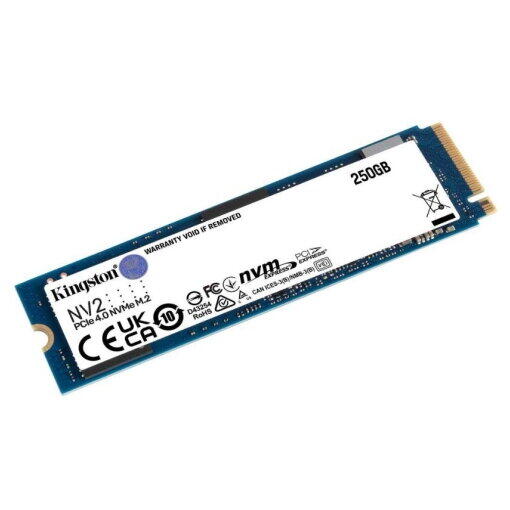 SSD Kingston, SNV2S, M2-2280, 250GB, PCI Express 3.0 x4 NVMe