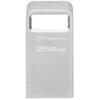 USB Flash Drive Kingston 256GB Data Traveler Micro, USB 3.2 Gen1, Metalic