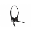 Casti cu fir call center Tellur Voice 420, binaural, USB Jack 3.5mm, negru