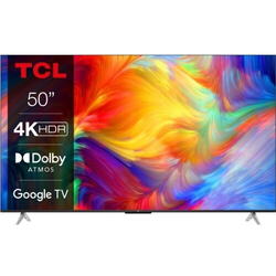 Televizor Smart LED TCL 50P638 127 cm (50") 4K Ultra HD Wi-Fi Negru