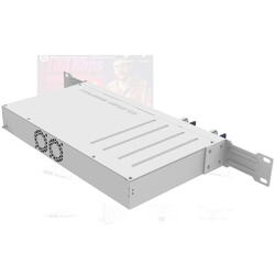 SWITCH MIKROTIK CRS504-4XQ-IN, 1 x 10/100Mbps, 4 x 100 QSFP28 , Procesor: 650 MHz, 64MB RAM, 16MB flash, dimensiuni: 320 x 185 x 44 mm, racier: 2 vantilatoare.IP 20.