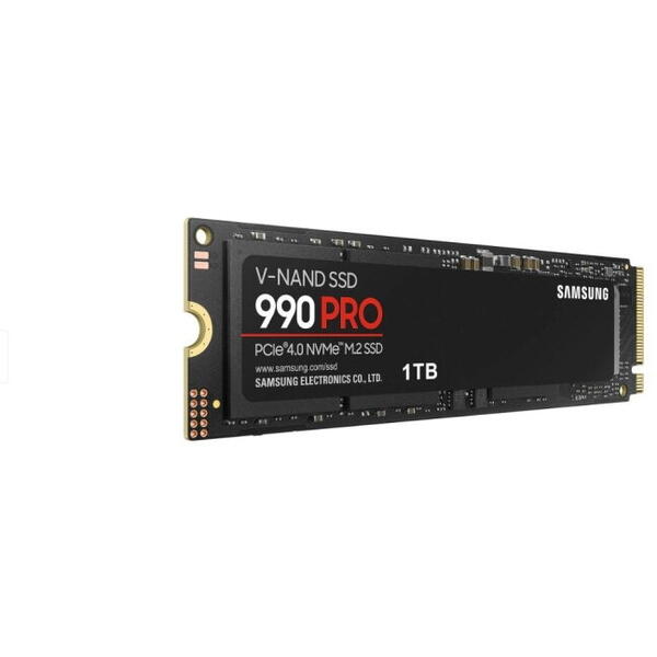 SSD Samsung MZ-V9P1T0BW, 990 PRO - 1TB - NVMe - M.2