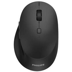 Mouse Philips SPK7607, ergonomic, wireless, silent,  negru