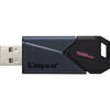 Memorie USB Flash Drive Kingston 128GB Data Traveler Exodia Onyx, USB 3.2 Gen1, Black