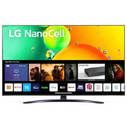 Televizor Smart NanoCell LG 65NANO763QA.AEU 165,1 cm (65") 4K Ultra HD Wi-Fi Negru