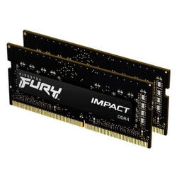 Memorie RAM notebook Kingston FURY, SODIMM, DDR4, 64GB, 2666MHz, CL19, 1.2V, Kit of 2