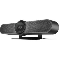 Logitech WebCam MeetUp 4K, Bluetooth, Difuzoare incorporate, telecomanda, negru