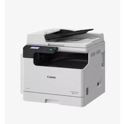 Multifunctional laser mono Canon iR2224iF, dimensiune A3 (Printare,Copiere, Scanare, Fax), viteza 22ppm A4 / 11ppm A3, rezolutie max600x600dpi, procesor 1.6 Ghz, memorie 1GB RAM, alimentare hartie250coli + tava universala 80 coli, limbaj de printare: UFR