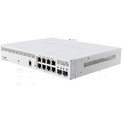 MIKROTIK, CSS610-8P-2S+IN, 8P, 2 SFP+ Port , Indoor Switch, SwitchOS Lite, 64 KB Flash, interfata: 8 x 10/100/1000 POE, 2 x SFP+ ports, Dimensiuni: 272x208x44mm.