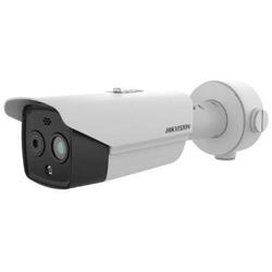 Camera supraveghere Thermal & Optical Bi-Spectrum Hikvision DS-2TD2628- 7/QA,4MP Resolution 256 × 192, Focal Length 6.9 mm, WDR 120 dB, IR Distance Up to 30 m, Temperature Range -20°C to 150°C, 1, RJ45 10 M/100 M Self-adaptive Ethernet interface, Temperat