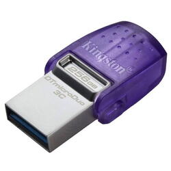 USB Flash Drive Kingston 256GB DT MicroDuo, USB 3.0, micro USB 3C