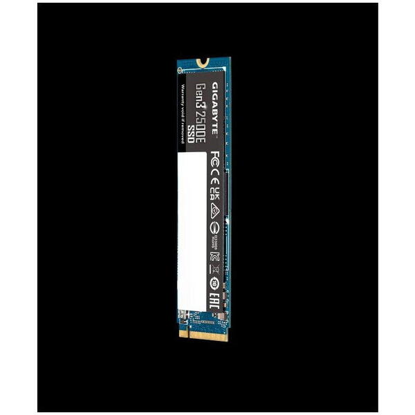 SSD GIGABYTE Gen3 1TB, M.2, PCIe 3.0x4, NVMe1.3, viteza citire: 2400 MB/s, Viteza scriere: 1800 MB/s.