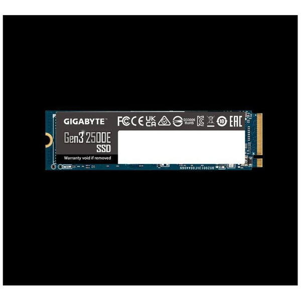 SSD GIGABYTE Gen3 1TB, M.2, PCIe 3.0x4, NVMe1.3, viteza citire: 2400 MB/s, Viteza scriere: 1800 MB/s.