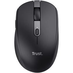 Mouse Trust Ozaa compact, rezolutie maxima 3200 DPI, interfata USB-A, USB-C, negru