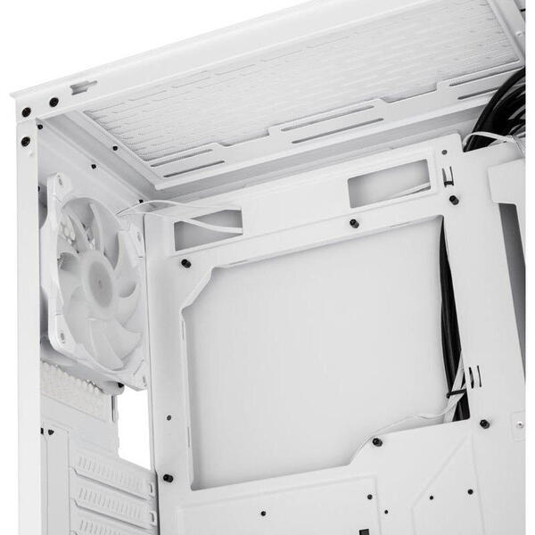 Carcasa PC Lian Li LANCOOL 205 Mesh C Mid-Tower White, Tempered Glass, 1x120mm 2x140mm preinstalled fans, PCI Slots 7, ATX