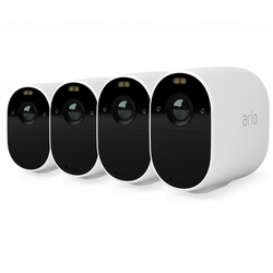 Arlo Essential Outdoor Security Camera - 4 Camera Kit - (Base station not included) - White