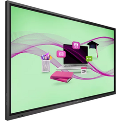 Display interactiv (tabla interactiva) Philips pentru invatamant 75", UHD, 18/7, 380cd/m2, panel IPS 10bit, D-LED, 8ms, contrast static 1200:1, contrast dinamic 500.000:1, mătuire 5%+3%, Android 11.0, CMND &Control, CPU 9970A, RAM 8GB, stocare 16GB. 0-gap