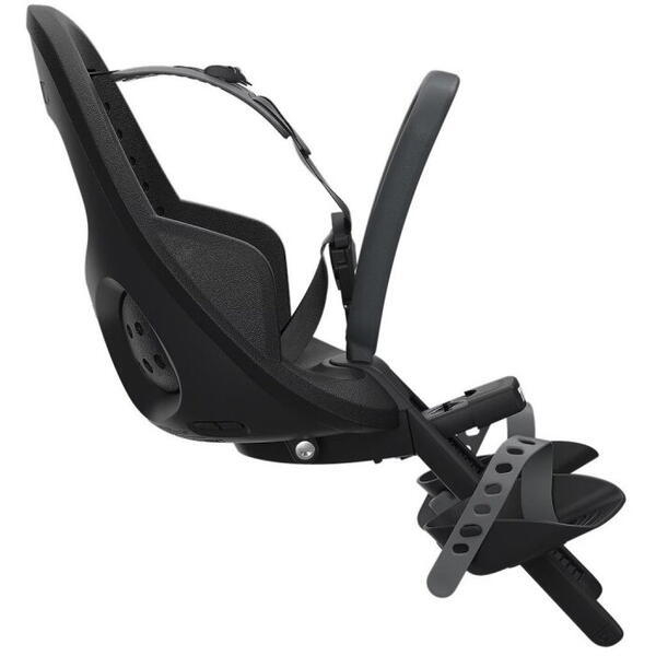 Scaun pentru copii, cu montare pe bicicleta in fata - Thule Yepp 2 Mini Front mounted, Midnight Black