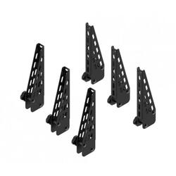 Set de 6 opritori laterale de 18cm pentru grilajele CRUZ Evo Rack