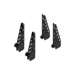 Set de 4 opritori laterale de 18cm pentru grilajele CRUZ Evo Rack