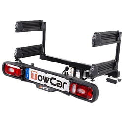 Suport schi/snowboard TowCar Aneto 4 cu prindere pe carligul de remorcare