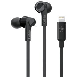 Belkin SOUNDFORM Earphones ROCKSTAR w Lightning Connector - Black