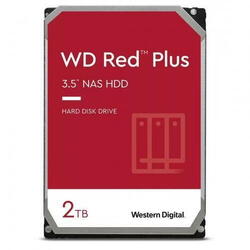 WD Red Plus 2TB SATA 6Gb/s 3.5inch Rpm5400 128MB cache Internal HDD Bulk