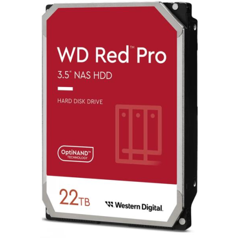 Western Digital HDD intern WD, 3.5, 22TB, Ultrastar Red Pro, 3.5, SATA3, 7200rpm, 512MB