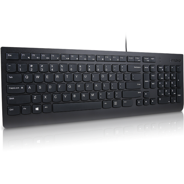 Lenovo Essential Wired Keyboard (Black) - US English 103P