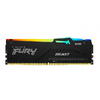 Memorie RAM Kingston, DIMM, DDR5, 64GB, 5600MHz, CL36, 1.25V, FURY, RGB, Kit of 2