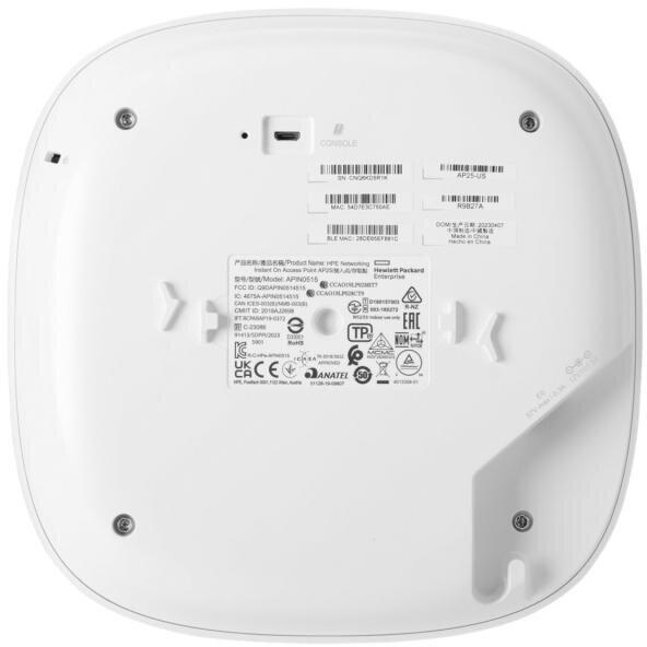 ARUBA NETWORKS Aruba Instant On AP25 (RW) 4x4 Wi-Fi 6 Indoor Access Point