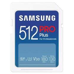 SAMSUNG PRO Plus SD Memory Card 512GB