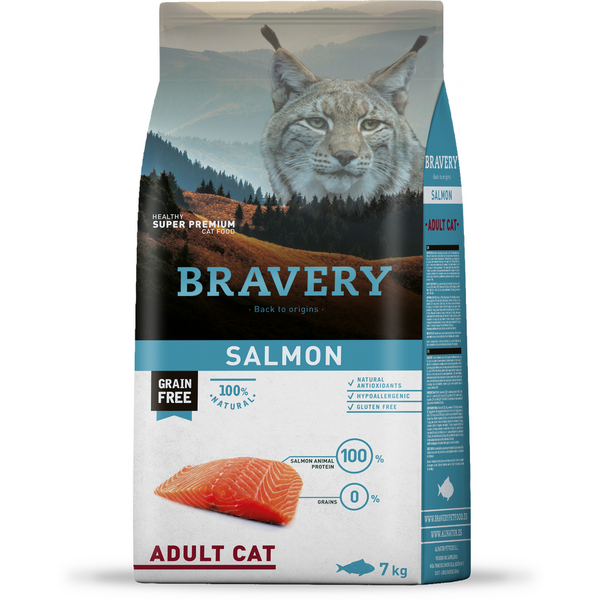 BRAVERY CAT ADULT SOMON 7KG