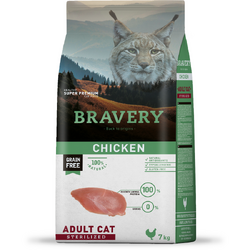 BRAVERY CAT ADULT STERILIZED PUI 7 KG