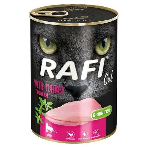 RAFI CAT PATÉ  TURKEY 12X400G