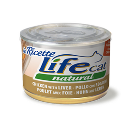 CONSERVA LIFE PISICI RICETTE PUI FICAT SI MORCOVI 150 G